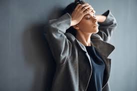 stressed woman